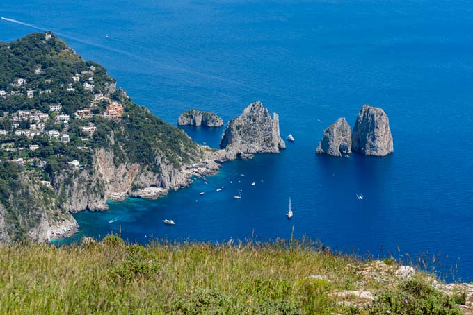 Landscape. Faraglioni of Capri