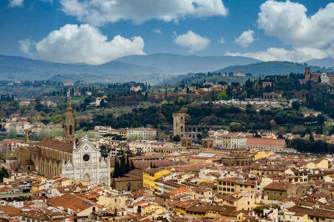 Cityscape. Florence landscape