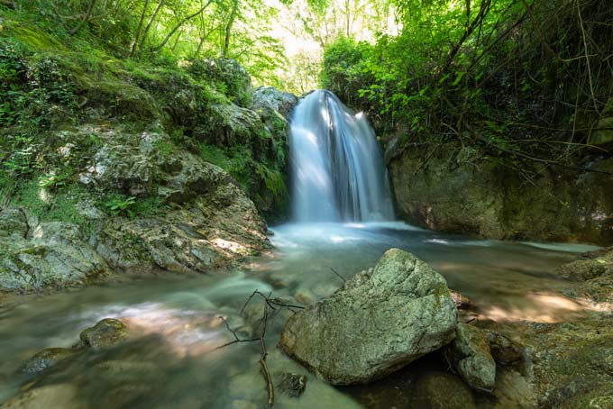 Landscape. Ironworks valley
